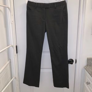 Gap Modern Boot Dark-Grey Mid-Rise Dress Pant